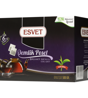 Esvet Bergamotlu Demlik Poşet Çay 1